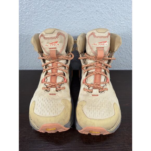 Altra Olympus 5 Mid GTX Womens Ivory Athletic Running Shoes Sz US 8 M EU 41 - Picture 2 of 10